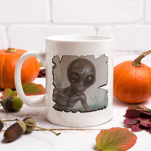 Grey Alien Mug III