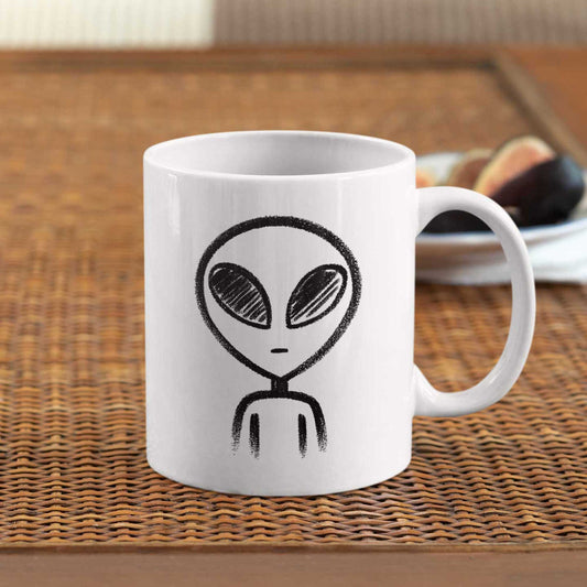 Grey Alien Mug I