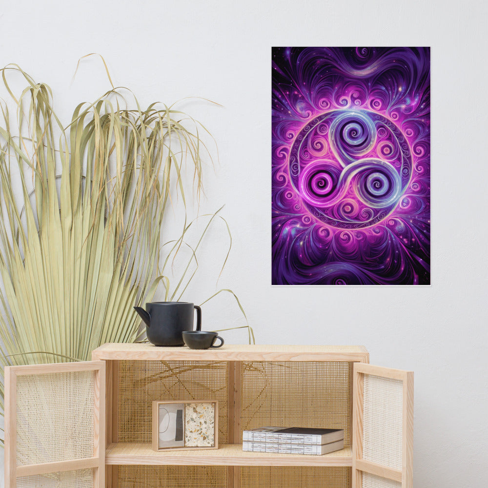 Triskelion Matte Poster | EU