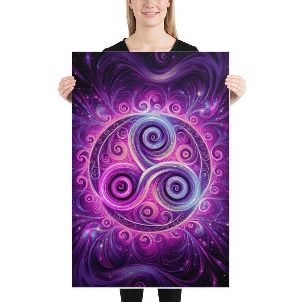 Triskelion Matte Poster | EU