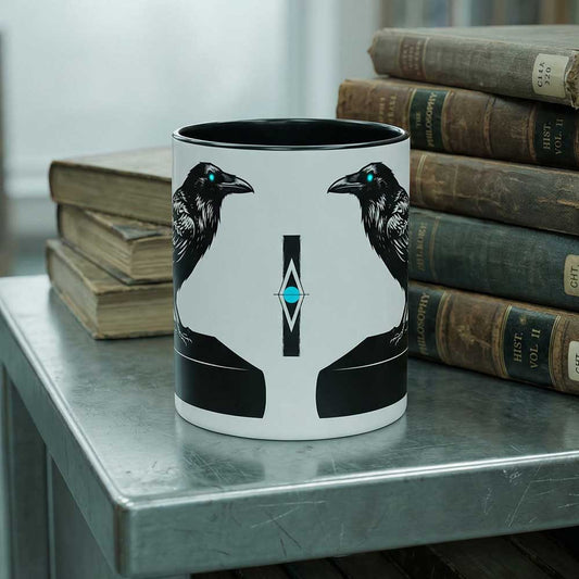 Two Corvids Vessel