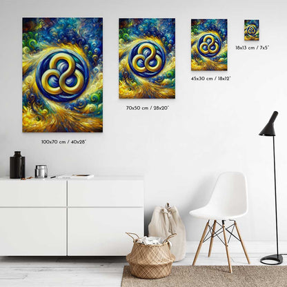 Triskelion Matte Poster